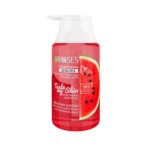 TASTE MY SKIN hydratačný prírodný sprchový gél s extraktom z melóna 300 ml - NATURE OF AGIVA