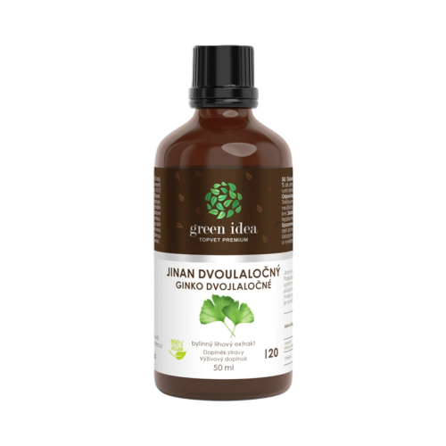Ginkgo tinktúra – kvapky 50 ml – Green idea