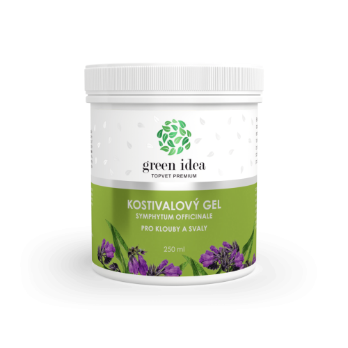 Kostihojový masážny gél 250 ml - Green idea