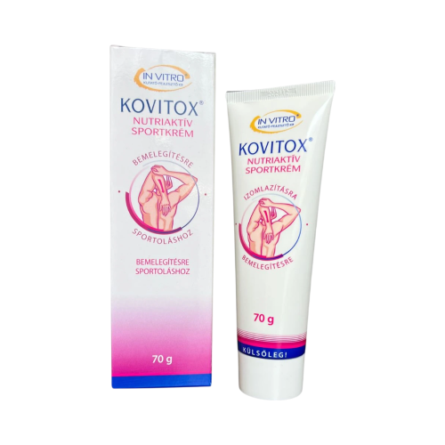 Kovitox krém - úľava pre stuhnuté svaly a namáhané kĺby - 60 g - InVitro