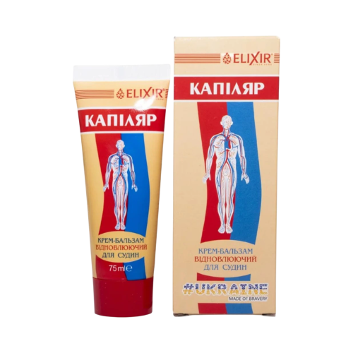 Kapilár regeneračný krém-balzam - 75 ml - Elixir