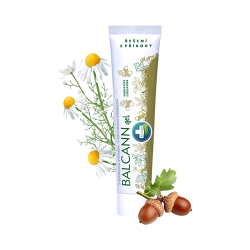 BALCANN gél s dubovou kôrou na hemoroidy, praskliny - 75 ml - Annabis