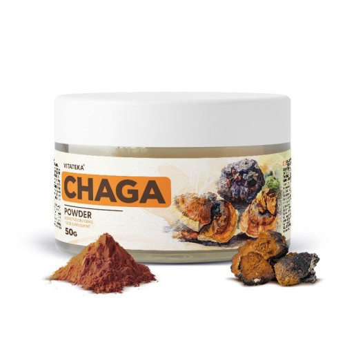 Čaga prášok – 50 g – Vitateka