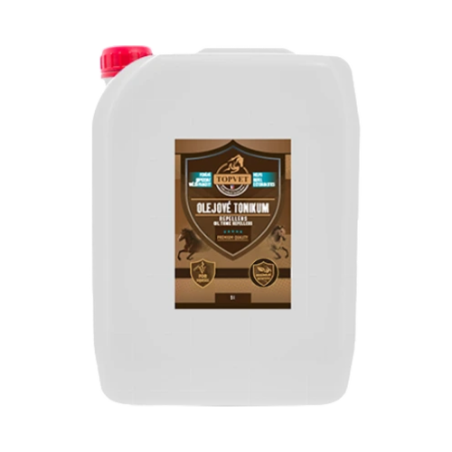 Olejové tonikum s repelentným účinkom pre kone 5 l 5000 ml - Green idea