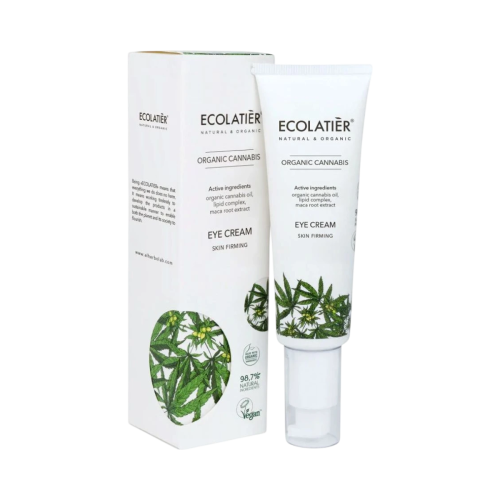 Očný krém spevňujúci Organic Cannabis - 30 ml - Ecolatier