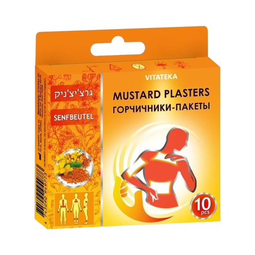 Horčicové náplasti – 10 ks – Vitateka