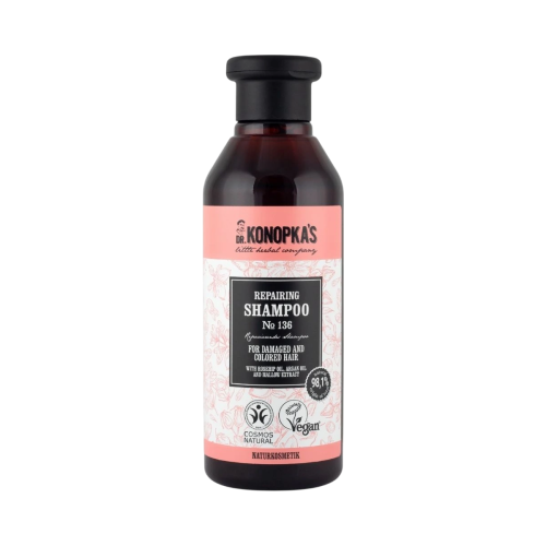 Regeneračný šampón №136 pre poškodené a farbené vlasy - 280 ml - Dr. Konopka's