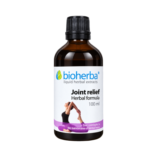 Bylinný komplex na kĺby Joint Relief – 100 ml – Bioherba