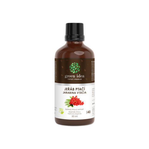Jarabina vtáčia tinktúra – kvapky 50 ml – Green idea