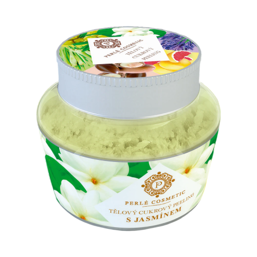 Cukrový peeling s jazmínom 200 g – Green idea