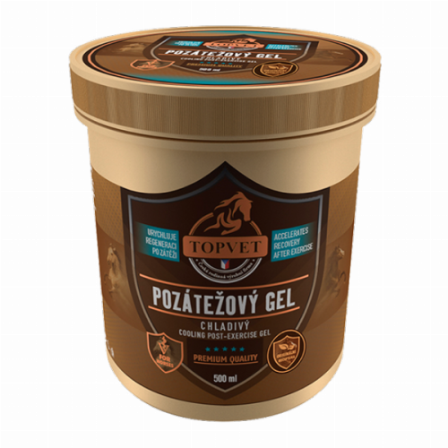 Pozáťažový gél pre kone – chladivý 500 ml – Green idea