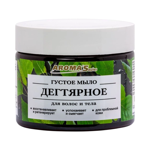 Dechtové mydlo na telo a vlasy  - 250 ml -  Aroma'Saules