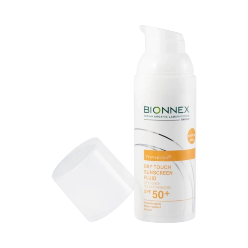 Ochranný krém na opaľovanie "Suchý dotyk" SPF 50+, 50 ml - Bionnex
