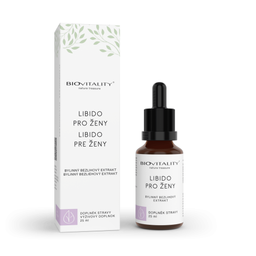 Libido pre ženy – bezliehová tinktúra – kvapky 25 ml – Green idea
