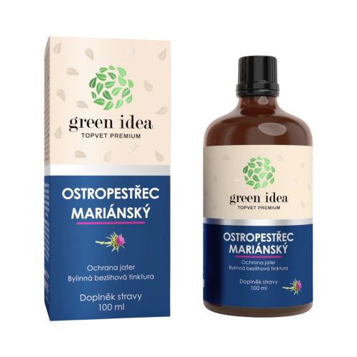 Pestrec mariánsky - bezliehová tinktúra 100 ml - Green idea