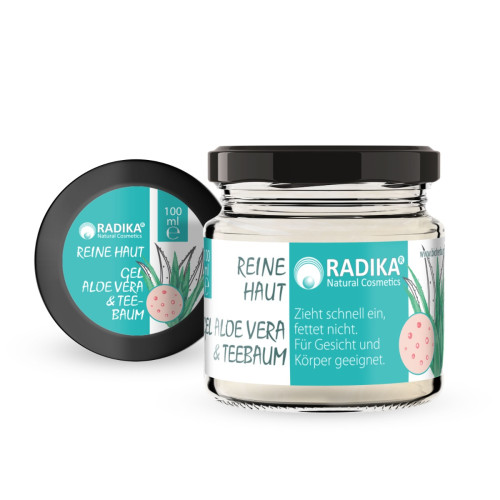 Gél Aloe Vera & tea tree - 100 ml - Bioherba Gél Aloe Vera & tea tree - 100 ml - Bioherba