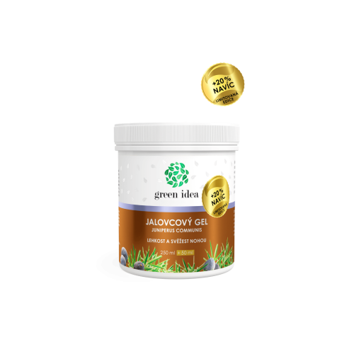 Masážny gél borievka – limitovaná edícia +20 % NAVYŠE 300 ml – Green idea