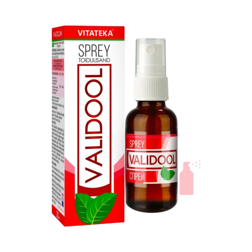 Validol sprej – výživový doplnok – 20 ml – Vitateka