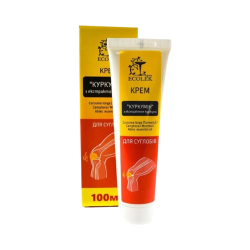 Telový krém s extraktom z kurkumy - 100ml - Ecolek