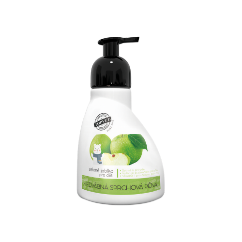 Sprchová pena – zelené jablko – vhodné pre deti 300 ml – Green idea