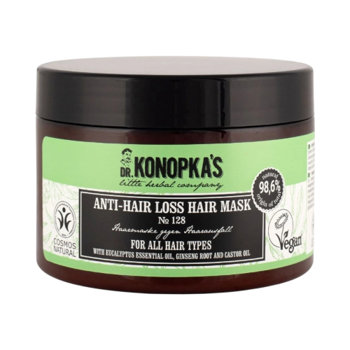 Maska na vlasy proti vypadávaniu vlasov №128 pre všetky typy vlasov - 300 ml - Dr. Konopka's