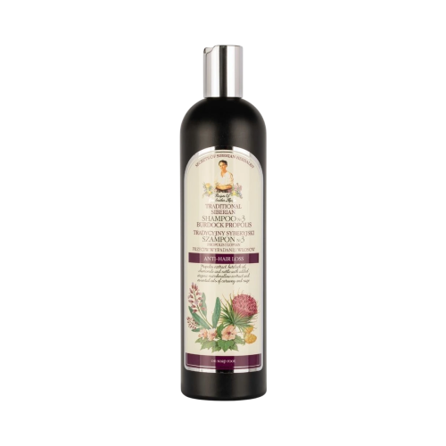 Šampón na vlasy №3 – lopúchový propolis - 550 ml - Babička Agafia