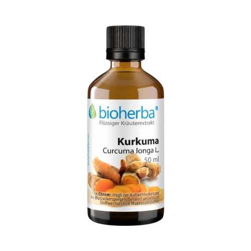 Kurkuma kvapky – tinktúra – 50 ml – Bioherba