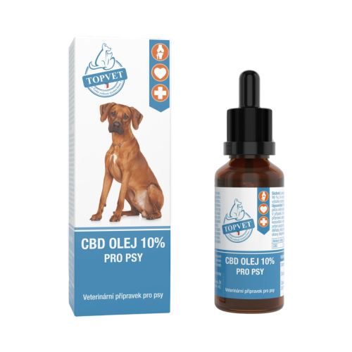 CBD olej 10 % pre psov 10 ml – Green idea