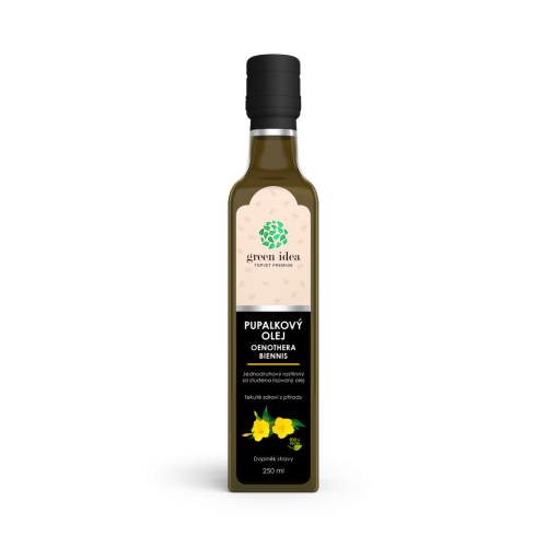 Pupalkový olej 250 ml - Green idea