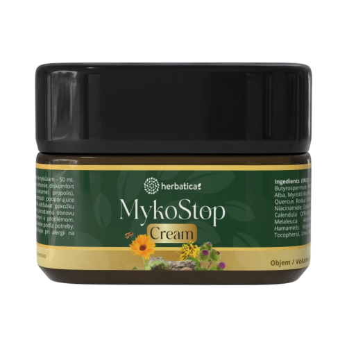 MykoStop Forte Cream - antimykotický regeneračný krém na pokožku a nechty - 50 ml