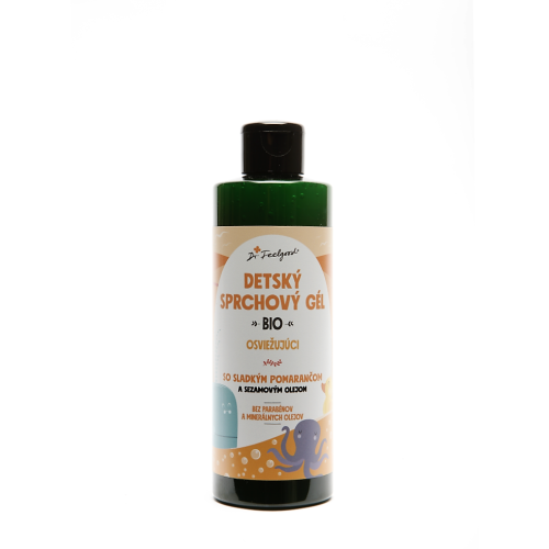 BIO Detský Sprchový gél POMARANČ - 200 ml - Dr. Feelgood