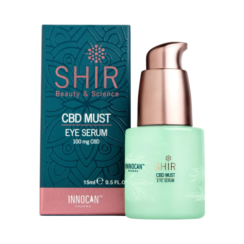 CBD očné sérum proti opuchom, tmavým kruhom a vráskam 15 ml - SHIR Beauty & Science