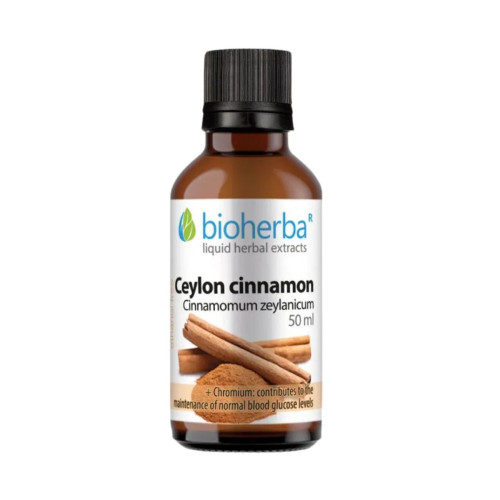 Cejlónska škorica - tinktúra kvapky - 50 ml - Bioherba Cejlónska škorica - tinktúra kvapky - 50 ml - Bioherba