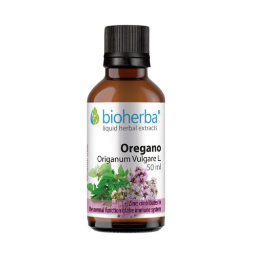 Oregano - tinktúra kvapky - 50 ml - Bioherba Oregano - tinktúra kvapky - 50 ml - Bioherba
