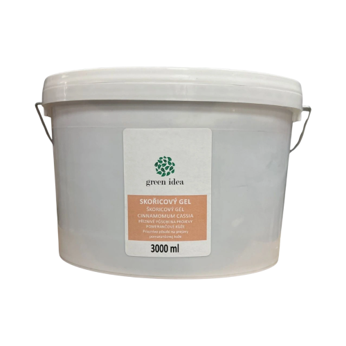 Škoricový masážny gél kabinet 3000 ml - Green idea