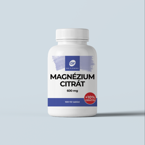 Magnézium Citrát 600 mg - 110 tabliet - Dr. Fleming