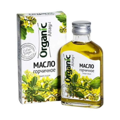 Horčicový olej lisovaný za studena – 100 ml – Organic Altay (Specialist)