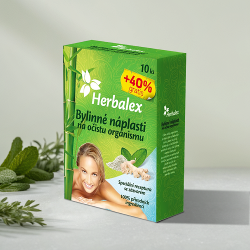 Bylinné náplasti na očistu organizmu - 60 ks - Herbalex