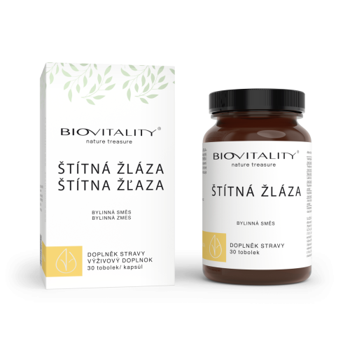 Štítna žľaza – bylinný komplex – kapsuly 30 ks – Green idea