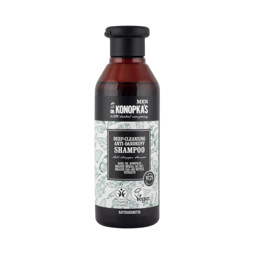 Pánsky hĺbkovo čistiaci šampón proti lupinám - 280 ml - Dr. Konopka's