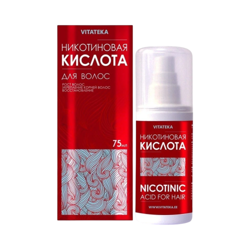 Kyselina nikotínová na vlasy – 75 ml – Vitateka
