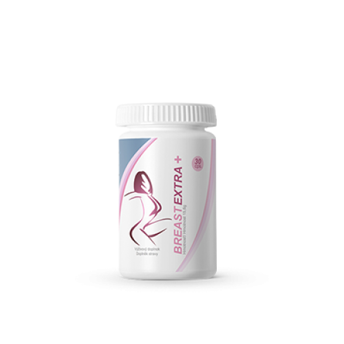 BREAST EXTRA+ pre dokonalú krásu a tvar poprsia - 30 kapsúl