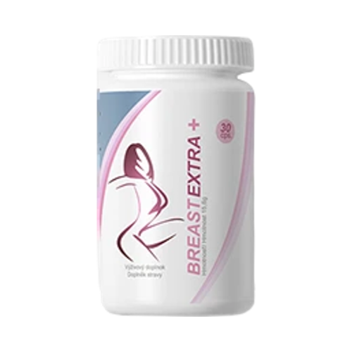 BREAST EXTRA+ pre dokonalú krásu a tvar poprsia - 30 kapsúl