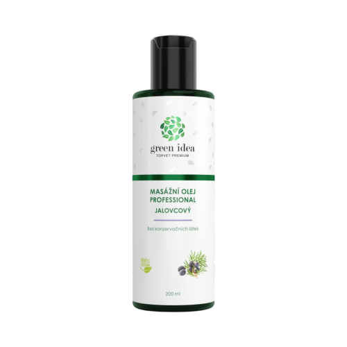 Borievkový masážny olej 200 ml – Green idea