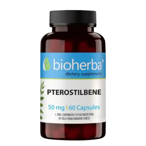 Pterostilbén 150 mg – 100 kapsúl – Bioherba