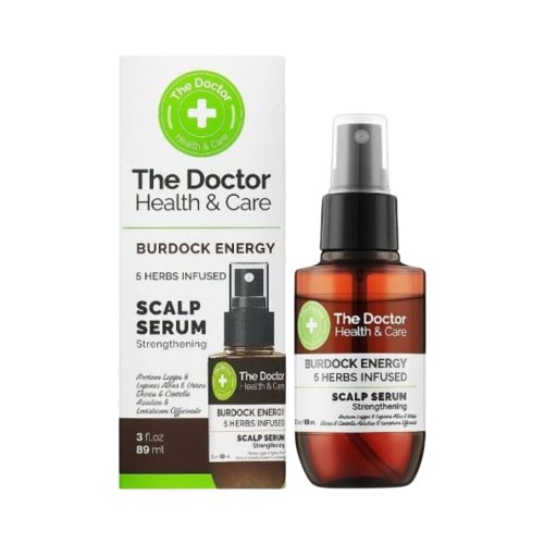 Vlasové sérum Burdock Energy 5 bylín - 89ml - The Doctor Health & Care
