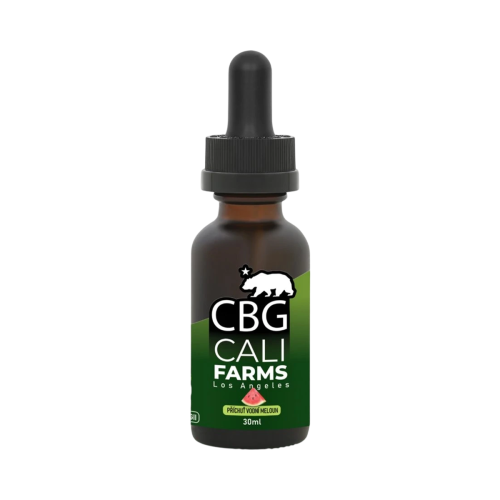 CBD + CBG Olej (2000 mg CBD + 500 mg CBG) - Vodný melón - 30 ml - CaliFarms