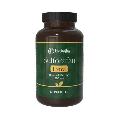 Sulforafán EXTRA - extrakt z brokolice 500 mg, 60 kapsúl