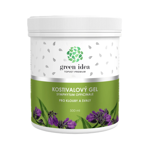 Kostihojový masážny gél 500 ml - Green idea