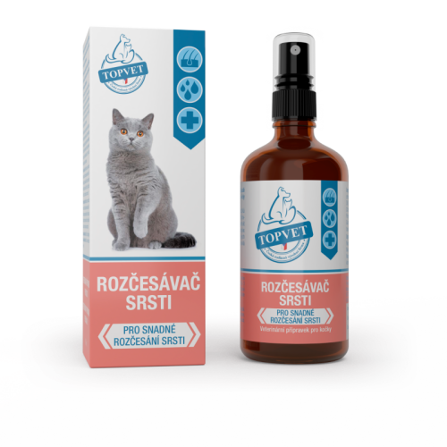 Rozčesávač srsti pre mačky 100 ml - Green idea